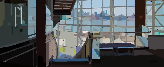 Segment mosaic preview, atrium
