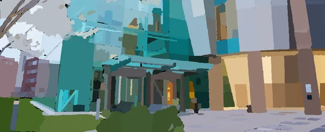 Segment mosaic preview, plaza